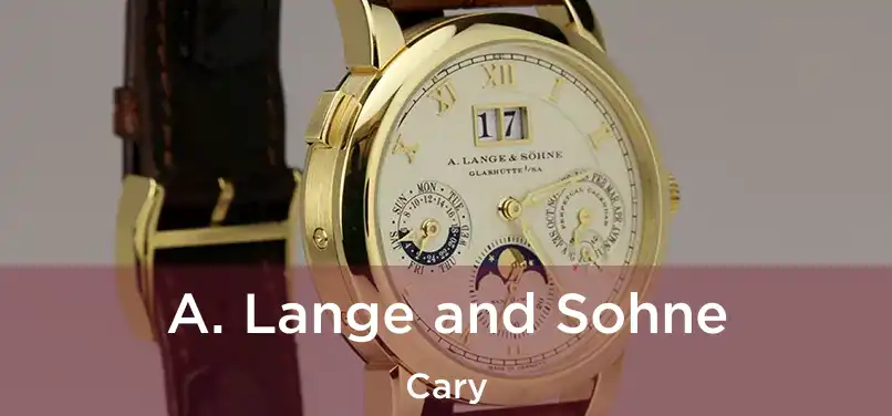 A. Lange and Sohne Cary